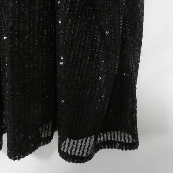 Unbranded | P2P 24 inches measured | Black Sequin Racerback Tank Top - Picture 13 of 13